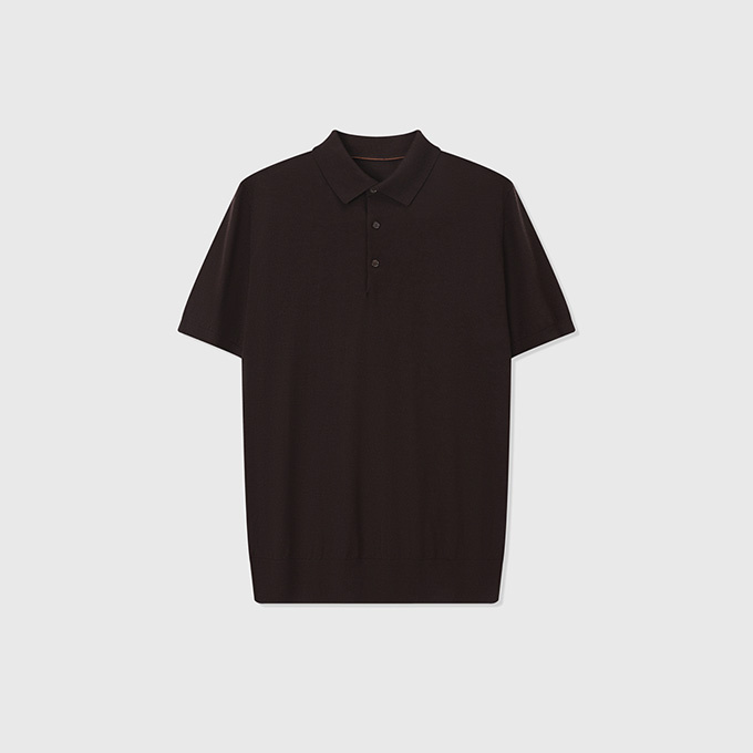 loro piana icewish wool polo shirt